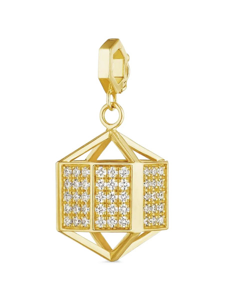  Cadar B Home Diamond Pendant - Gold 