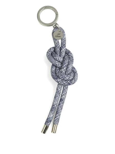  Café Kitsuné Knot Keyring - Silver 