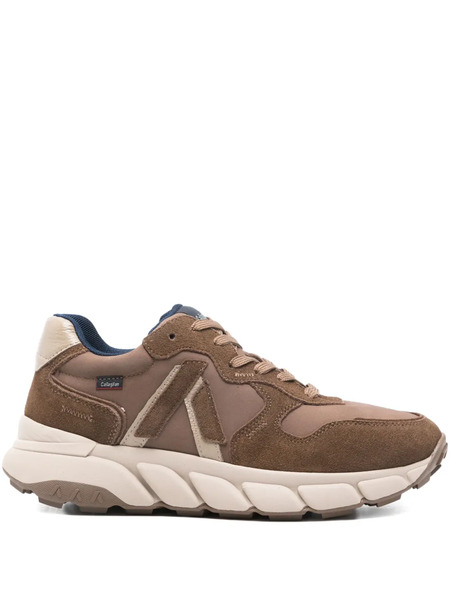  Callaghan Leather Sneakers - Brown 