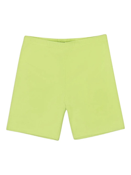  Callipygian Elasticated Biker Shorts - Yellow 