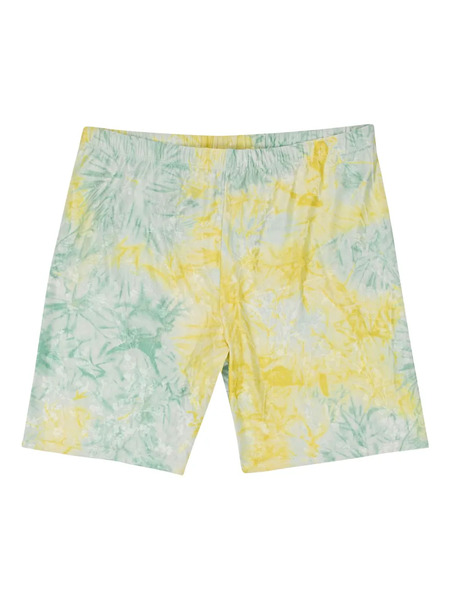  Callipygian Tie-dye Shorts - Yellow 