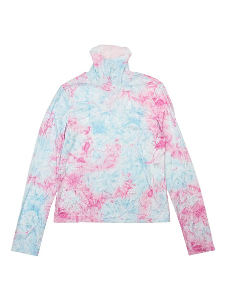  Callipygian Tie-dye Top - Pink 