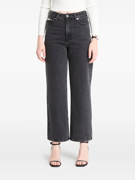  Calvin Klein Barrel Belt-loops Jeans - Black 