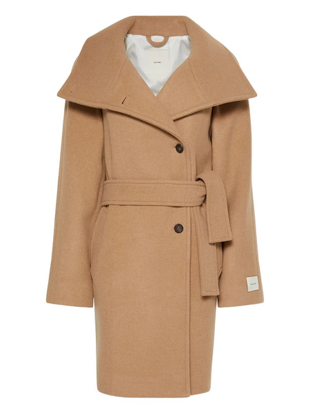  Calvin Klein Belted Coat - Neutrals 