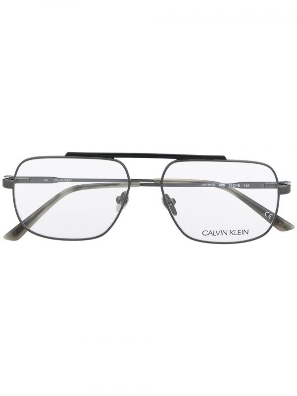  Calvin Klein Ck18106 Rectangular-frame Glasses - Black 