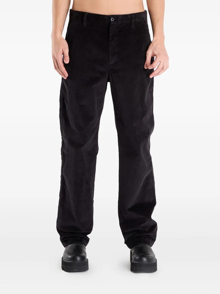  Calvin Klein Corduroy Straight-leg Trousers - Black 