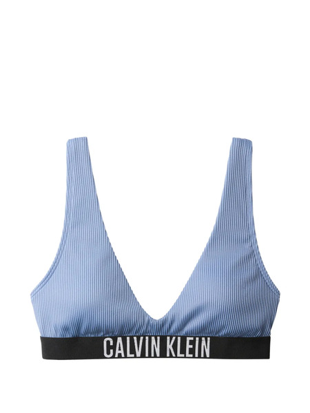  Calvin Klein Intense Power Ribbed Bikini Top - Blue 