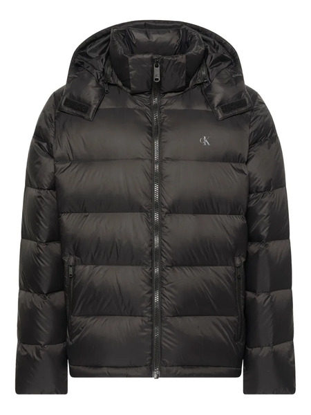  Calvin Klein Jeans Hooded Jacket - Black 