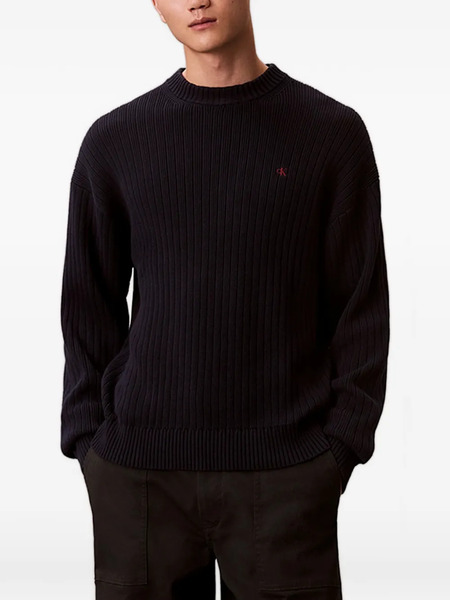 Calvin Klein Jeans Ribbed Jumper - Blue 