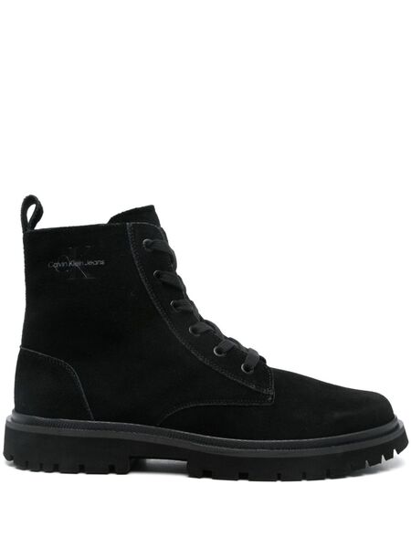  Calvin Klein Jeans Suede Boots - Black 