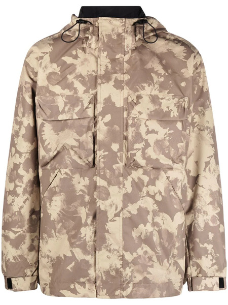 Calvin Klein Jeans Technical Windbreaker Jacket - Neutrals 