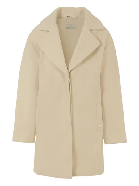  Calvin Klein Kids Lapel-collar Coat - Neutrals 