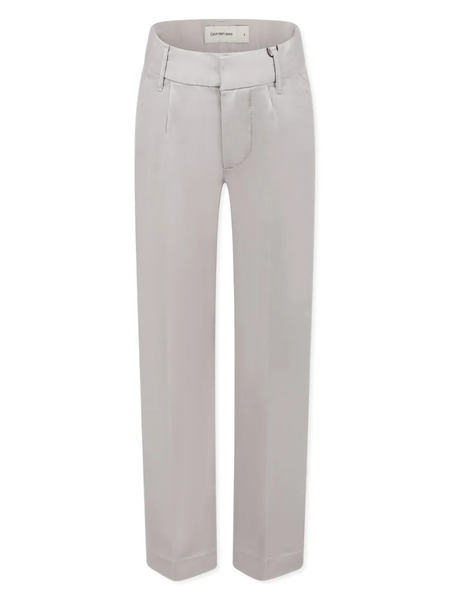  Calvin Klein Kids Pressed-crease Trousers - Neutrals 