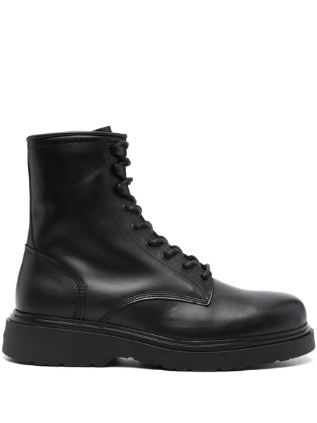  Calvin Klein Leather Boots - Black 