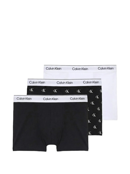  Calvin Klein Logo Briefs (set Of Three) - Black 