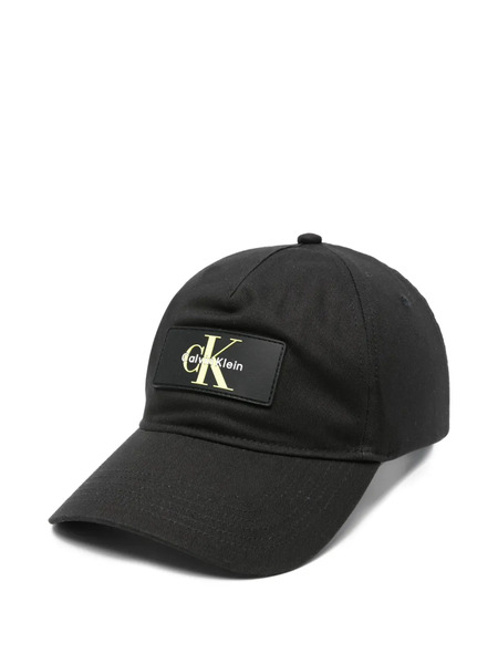  Calvin Klein Logo-patch Baseball Cap - Black 