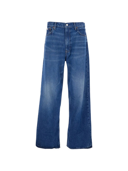  Calvin Klein Logo-patch Jeans - Blue 