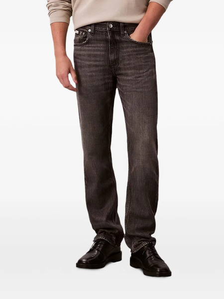  Calvin Klein Logo-patch Jeans - Grey 