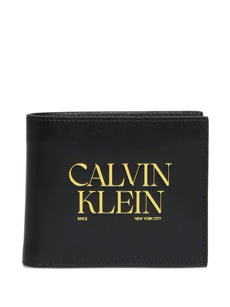 Calvin Klein Logo-print Wallet - Black 