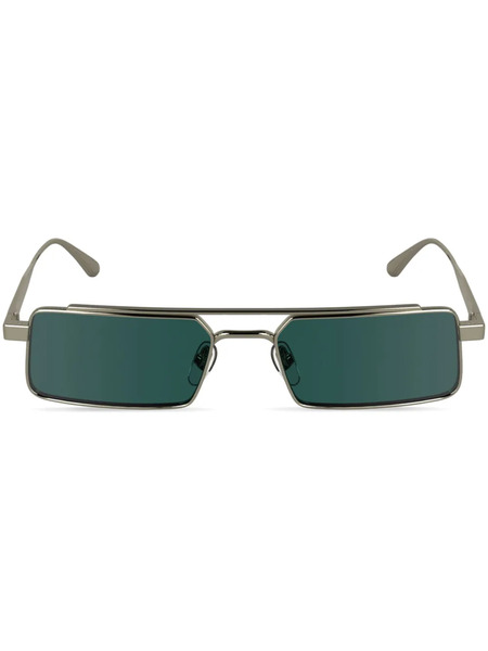  Calvin Klein Rectangle-frame Sunglasses - Gold 