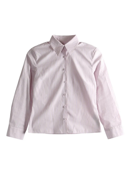  Calvin Klein Striped Buttoned Shirt - Pink 