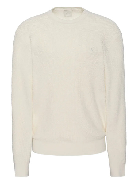  Calvin Klein Textured Sweater - Neutrals 