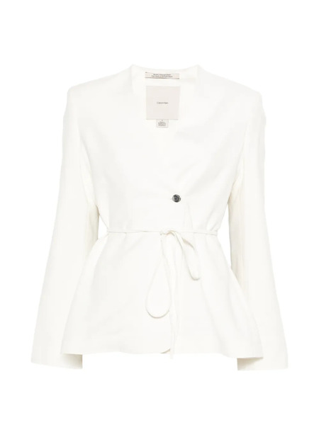  Calvin Klein Tied-waist Jacket - Neutrals 