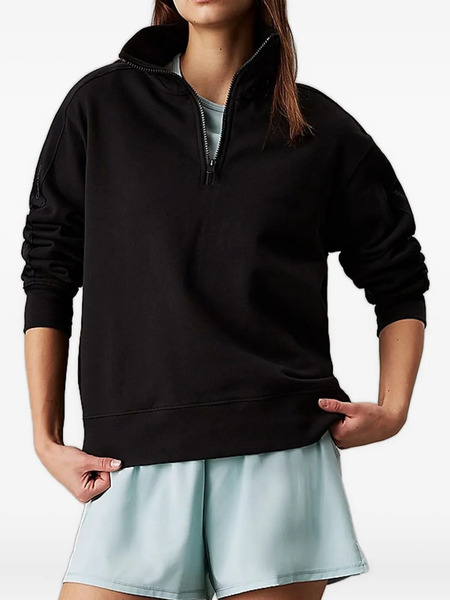  Calvin Klein Zip-fastening Sweatshirt - Black 