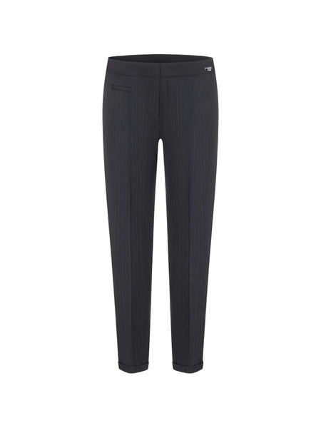  Cambio Pinstripe Trousers - Grey 
