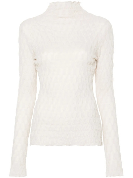  Camilla And Marc Sissil Textured Jersey Top - Neutrals 