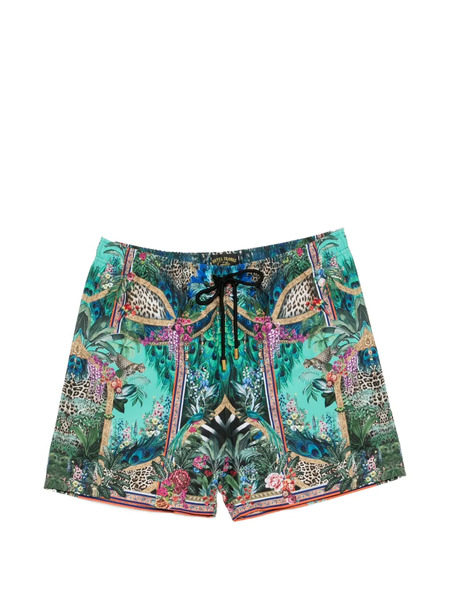  Camilla Animal Alchemy Shorts - Green 