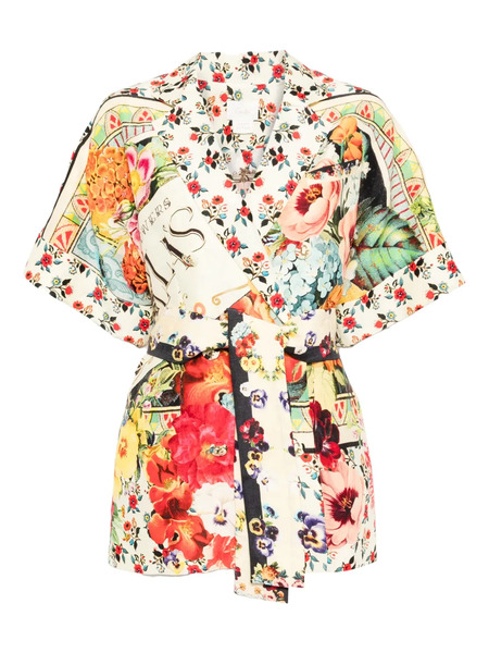  Camilla Aromatic Amor Double-breasted Jacket - Yellow 