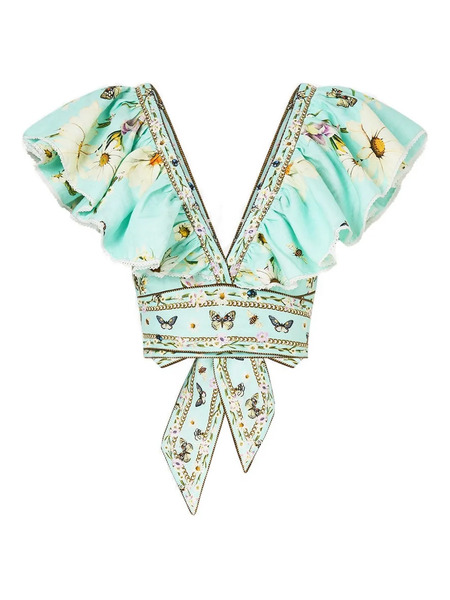  Camilla Freefall Top - Green 