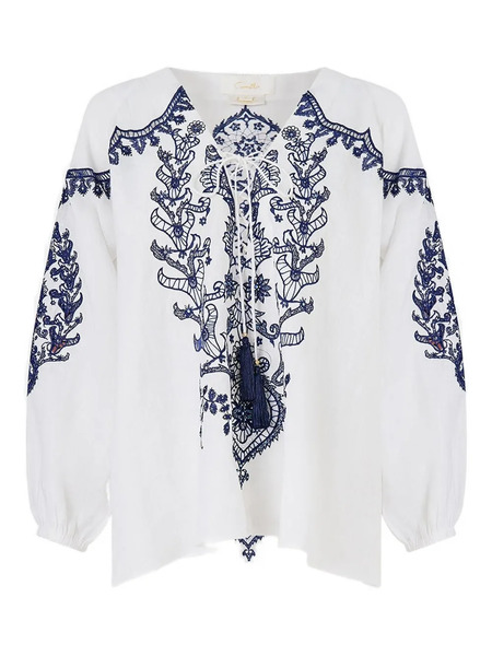  Camilla Isnik Lullaby Blouse - White 
