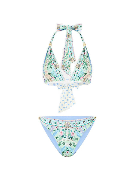  Camilla Printed Bikini - Blue 