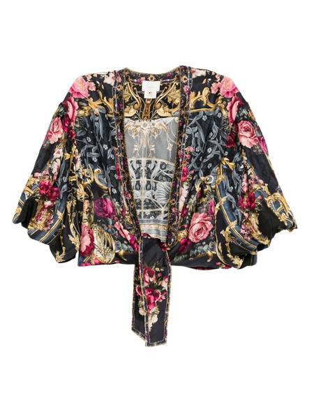  Camilla Silk Blouse - Black 
