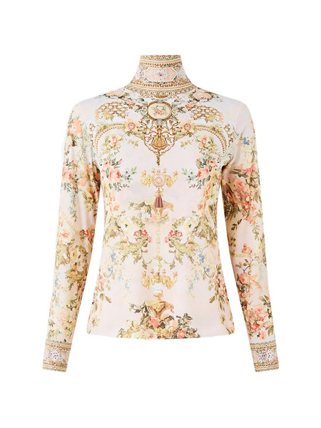  Camilla Turtleneck T-shirt - Neutrals 