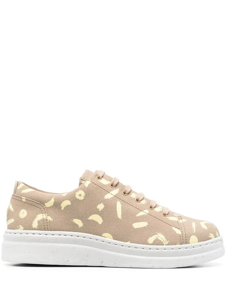  Camper Abstract-pattern Lace-up Sneakers - Neutrals 