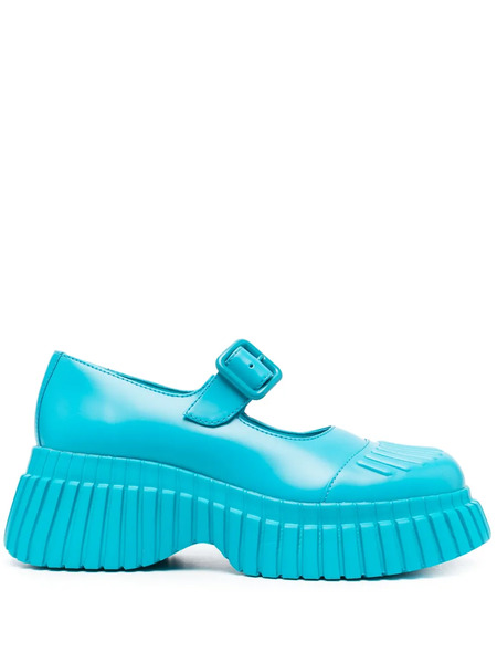  Camper Bcn 65mm Buckled Loafers - Blue 