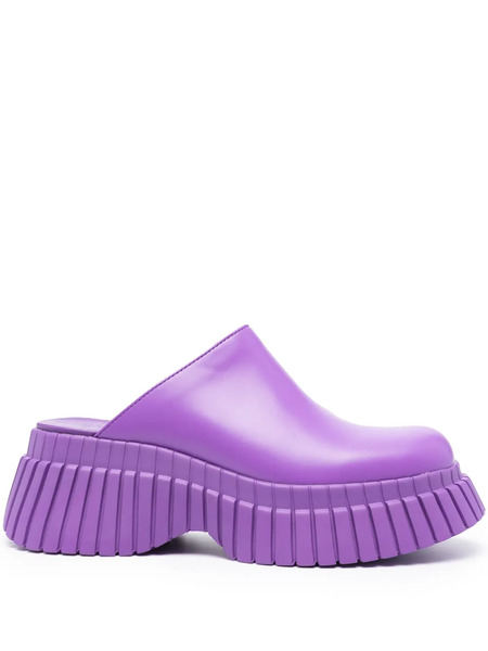  Camper Bcn Platform Mules - Purple 