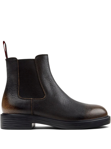  Camper Dean Leather Chelsea Boots - Brown 