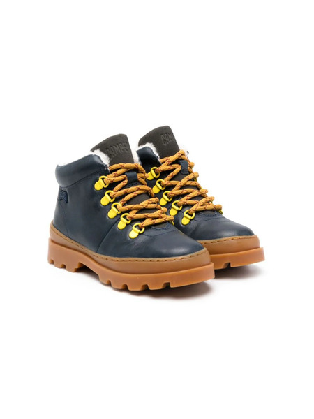  Camper Kids Brutus Lace-up Boots - Blue 