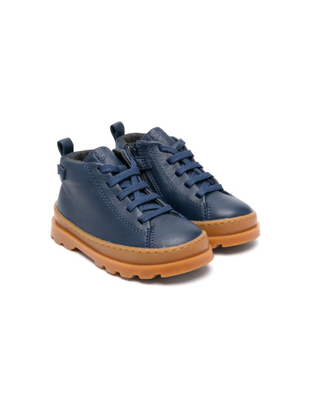  Camper Kids Brutus Leather Boots - Blue 