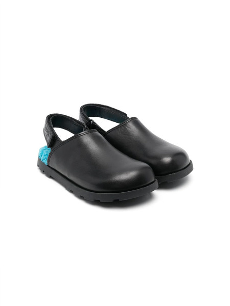  Camper Kids Brutus Leather Sandals - Black 