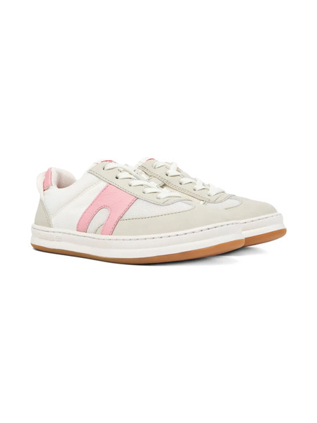  Camper Kids Leather Panel Mesh Sneakers - Neutrals 