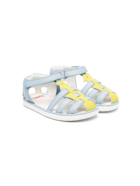  Camper Kids Miko Touch-strap Sandals - Blue 