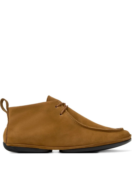  Camper Lace-up Leather Boots - Brown 