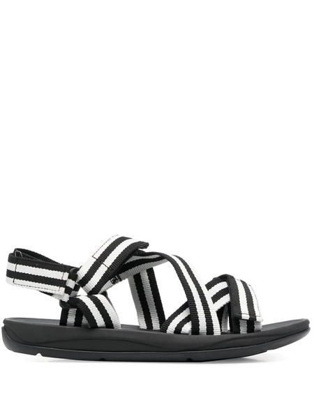 Camper Match Striped Sandals - Black 