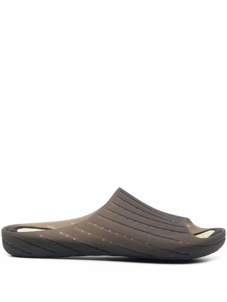  Camper Open-toe Slip-on Slides - Black 