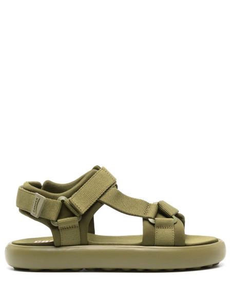 Camper Pelotas Flota Touch-straps Sandals - Green 